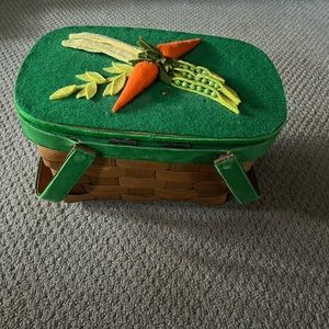 Vintage Basketville Basket Bag
